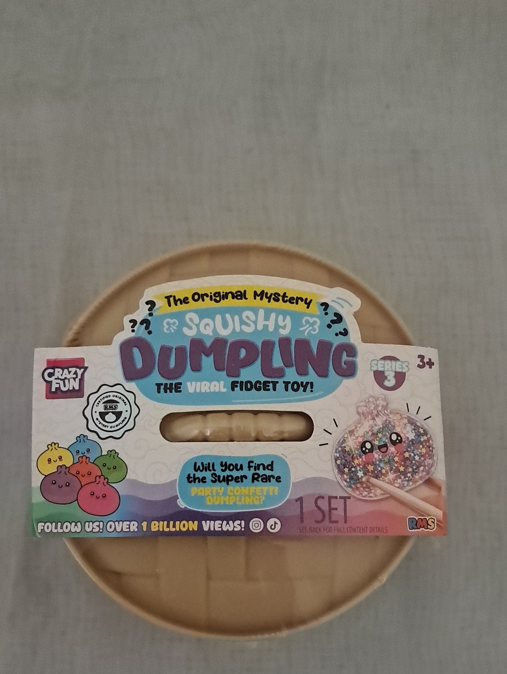 RMS Squishy Mystery Dumpling Viral Fidget Toy